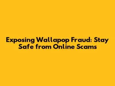 Exposing Wallapop Fraud: Stay Safe from Online Scams